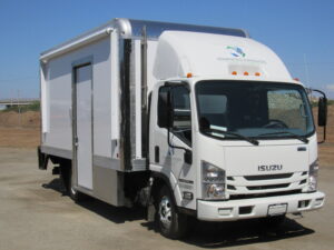 shows photo of new mobile dpf cleaning & maintenance service truck