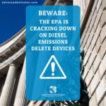The EPA is cracking down on diesel emissions delete devices